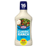 Kraft Classic Ranch Dressing – Pantry-Ready Dressing for Quick Weeknight Dinners and Office Lunches