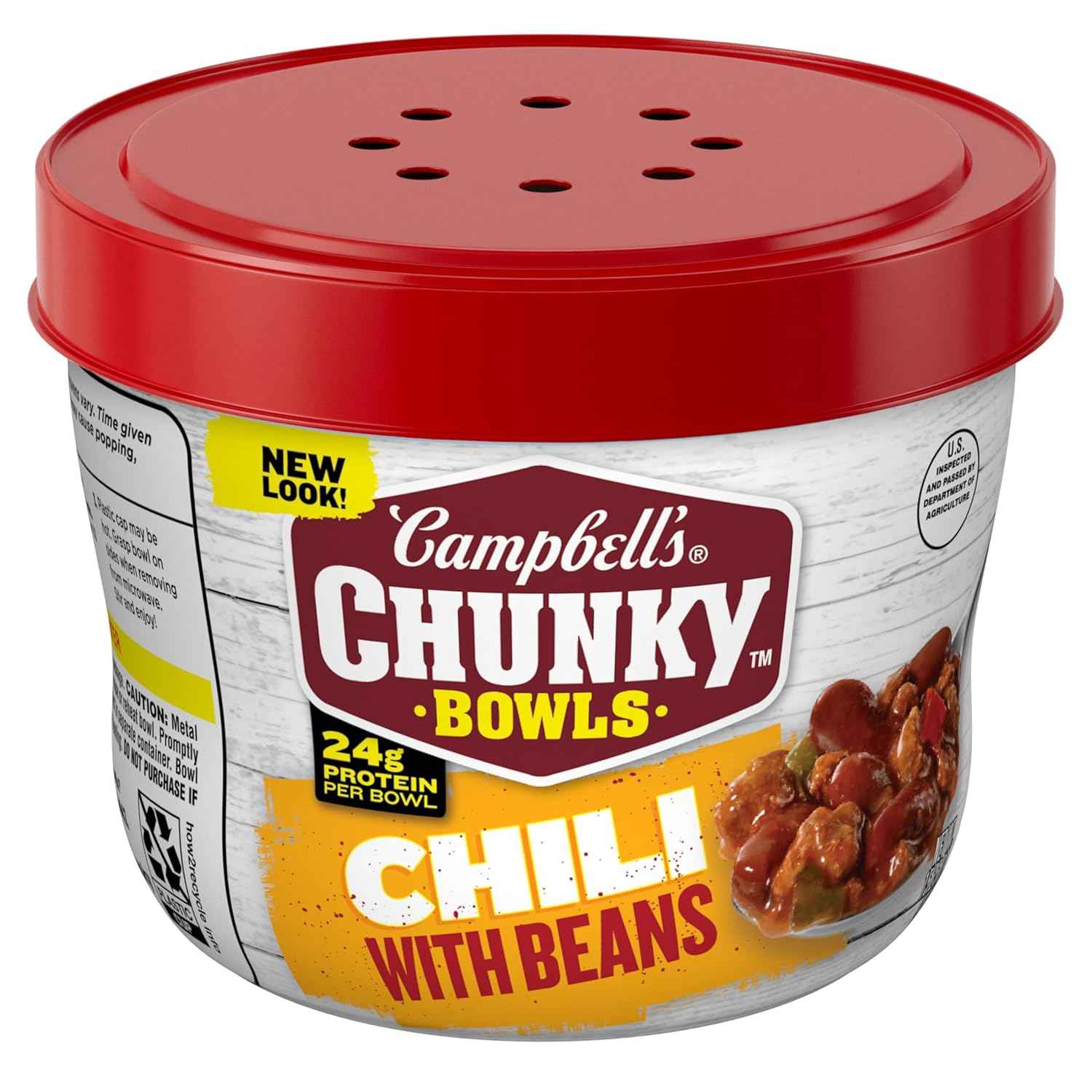 Campbell's Chunky Chili with Beans – Warming Solo Dinner for Mindful Evening Routines