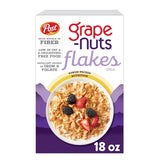 Grape-Nuts Original Breakfast Cereal – Heart-Healthy Morning Bowl for the Wellness Pantry, High-Fiber Whole Grain Start to Your Day