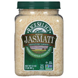 RiceSelect Jasmati Rice – Portable Rice for Backyard BBQ and Patio Grilling, 32 oz Jar