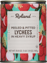 Roland Lychees in Heavy Syrup 20 oz – Quick Pantry Shortcut for Busy Home Cooks and Meal Prep