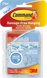 Command Clear Refill Strips – Thoughtful Housewarming Gift for Renters and New Homeowners