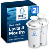 Brita Elite Water Filter Replacements for Pitchers and Dispensers – Better-Tasting Water for the Home Office and Study Desk