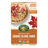 Nature's Path Organic Instant Oatmeal – Safe Gluten-Free Breakfast for Celiac Kids, Brown Sugar Maple