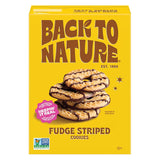 Back to Nature Fudge Striped Cookies – Plant-Based Fudge Striped Treats for Playdates, Lunchbox Surprise