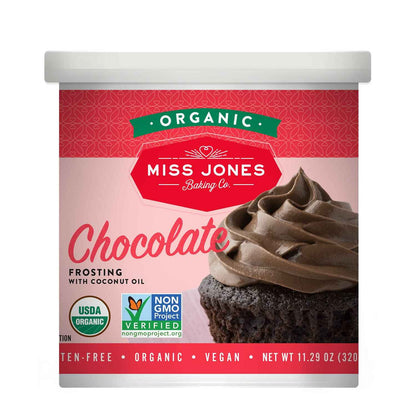 Miss Jones Baking Organic Buttercream Frosting – Thoughtful Gift for Vegan Bakers on Birthdays and Housewarmings