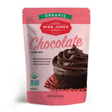 Miss Jones Baking Organic Chocolate Cake Mix – Thoughtful Gift for Vegan Friends and Allergy-Sensitive Hosts at Home