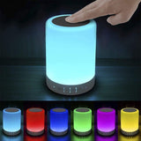 Elecstars Waterproof Bluetooth Speaker Lamp - Portable Patio Table Light with 6 Colors, Rechargeable 10-Hour Battery for Outdoor Dining and Backyard