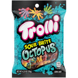 Trolli Sour Brite Octopus Gummy Worms – Kids Birthday Party Favor and Goody Bag Stuffer for Children