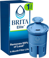 Brita Elite Water Filter – Mindful Drinking Companion for Home Office Water Station, NSF Certified Lead Removal