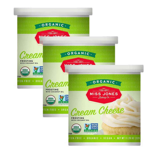 Miss Jones Baking Organic Buttercream Frosting – Thoughtful Gift for Vegan Bakers and Allergy-Conscious Home Cooks