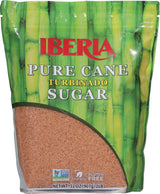 Iberia Pure Cane Raw Turbinado Sugar – Family-Size Sweetener for Everyday Home Baking