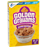 Golden Grahams Breakfast Cereal, Graham Cracker Taste, Made with Whole Grain – Kid-Friendly Family Breakfast Cereal for Quick Morning Bowls