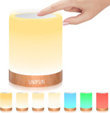 [Brand Name] Flameless Touch Night Light for Bedroom and Bathroom, Waterproof Rechargeable Lamp with Cool Surface and No Fire Risk