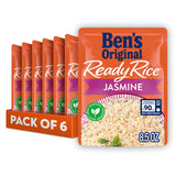 BEN'S ORIGINAL Ready Rice Jasmine Pouches — Easy Family Dinner Side With No Stove Required