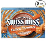 Swiss Miss Salted Caramel Hot Cocoa – Stocking Stuffer and Teacher Appreciation Gift, Halloween-Themed Seasonal Treat, 8 Packets