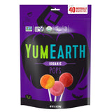 YumEarth Organic Halloween Lollipops - Safe Trick or Treat Candy for Allergy Prone Kids, Individually Wrapped, No Artificial Dyes, 8.7 oz