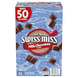 Swiss Miss Milk Chocolate Cocoa Mix – Kid Approved Winter Camping Trip Hot Drink for Family Adventures, 50 Packets