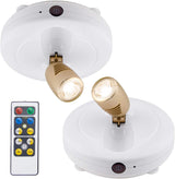BIGLIGHT Stick-On Accent Light – Simple Picture Light for Intentional Living Spaces and Neutral Interiors, Battery