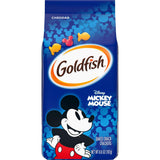 Goldfish Disney Mickey Mouse Cheddar Crackers, Baked Not Fried Lighter Kids Snack, 6.6 oz Bag