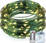 Mudder Cool Touch LED String Lights – Flameless Home Lighting, Low Heat Battery Operated for Nighttime Safety and Peace of Mind