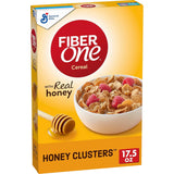 Fiber One Honey Clusters Cereal – Daily Digestive Wellness Staple, Morning Routine High-Fiber Bowl