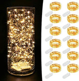 MUMUXI Battery Operated Fairy Lights 6V Low Voltage – Flameless, Cool-to-Touch String Lights Safe for Kids, Pets, and Bedrooms