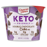 Duncan Hines Keto Double Chocolate Cake Cup – Single-Serve Mug Dessert for Clutter-Free Kitchens