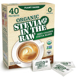 Stevia In The Raw Organic Stevia Sweetener Packets – Travel-Friendly Sweetener for Camping Mornings and Hike Brews