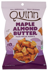 Quinn Nugget Maple Almond Butter 5 oz – Simple Single-Serve Snack for Clutter-Free Pantries