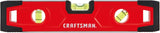 CRAFTSMAN Torpedo Level, Magnetic, 9 inch – Minimalist Three-Vial Design in a Single Pocket Tool