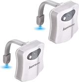 LumiPals Toilet Night Light – Fall Prevention Night Light for Elderly, Motion Activated Bathroom Safety LED