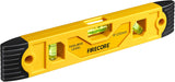 Firecore Compact Magnetic Level 9 in – Quick Angle Reference for Carpenters and Masonry Job Sites