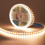 Lumiglow 600 LED Strip Light – Clean-Line Accent for Minimalist Bedroom, Slim 16.4ft Natural White Tape