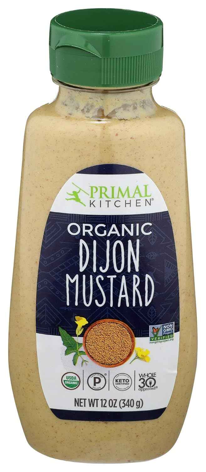 Primal Kitchen Spicy Brown Mustard – Five-Ingredient Clean Condiment for the Uncluttered Pantry