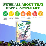True Lemon Energy Blueberry Acai – Mindful Energy Boost Packets with Vitamin C for Stress-Free Workdays