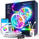 GUPUP LED Strip Lights – Ambient Bedroom Decor, Color Changing Mood Lighting
