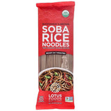 LOTUS FOODS Organic Brown Rice Soba – 7-Minute Noodles for Quick Weeknight Meal Prep