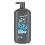 Dove Men + Care Body and Face Wash Hydrating Clean Comfort Men's Body Wash Gift Set Idea for Husbands on Anniversary or Birthday