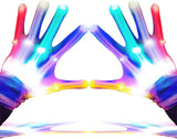 LumenGlow LED Gloves - Outdoor Festival and Camping Light Up Accessory with 5 Colors and 6 Modes for Teens and Adults