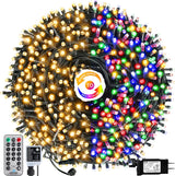 LumifyHome Christmas Tree Lights LED Mimicking Incandescent Twinkle for 7ft 8ft 12ft Holiday Decor