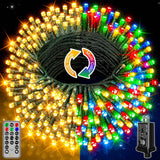 Ollny Bounce Lights 210FT Flameless String Lights – Cool-to-Touch 29V Indoor and Outdoor Lights Safe Around Kids and Pets
