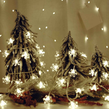 LuminHaus Snowflake LED Lights – Birthday Gift for Her, Cozy Warm White Bedroom Decor for Mom and Friends