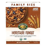 Nature's Path Organic Heritage Flakes Cereal – Simple Six-Ingredient Ancient Grain Cereal for a Clutter-Free Pantry, 32 oz