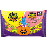 SOUR PATCH KIDS Original & Watermelon Bulk Candy - Kid-Friendly Individually Wrapped Halloween Treat Bags for School Parties