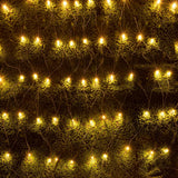 AWQ Warm White Net Lights 200 LED Plug-in for Cozy Bedroom Aesthetic, Window Glow and Living Room Mood Lighting