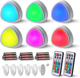EverBrite Tap Light – Thoughtful Housewarming Gift for New Homeowners, 12 RGB Colors