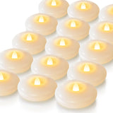 Homemory Flameless LED Floating Candles – Fire-Risk-Free Decor for Homes with Kids and Pets, Waterproof and Cool to the Touch