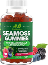 Sea Moss 3000mg Gummies - Thoughtful Wellness Gift for Mom on Her Birthday