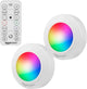 Motion Sensor Puck Light with IR Remote